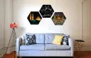 Ya ali ya hussain caligrpahy Islamic home decor painting 
